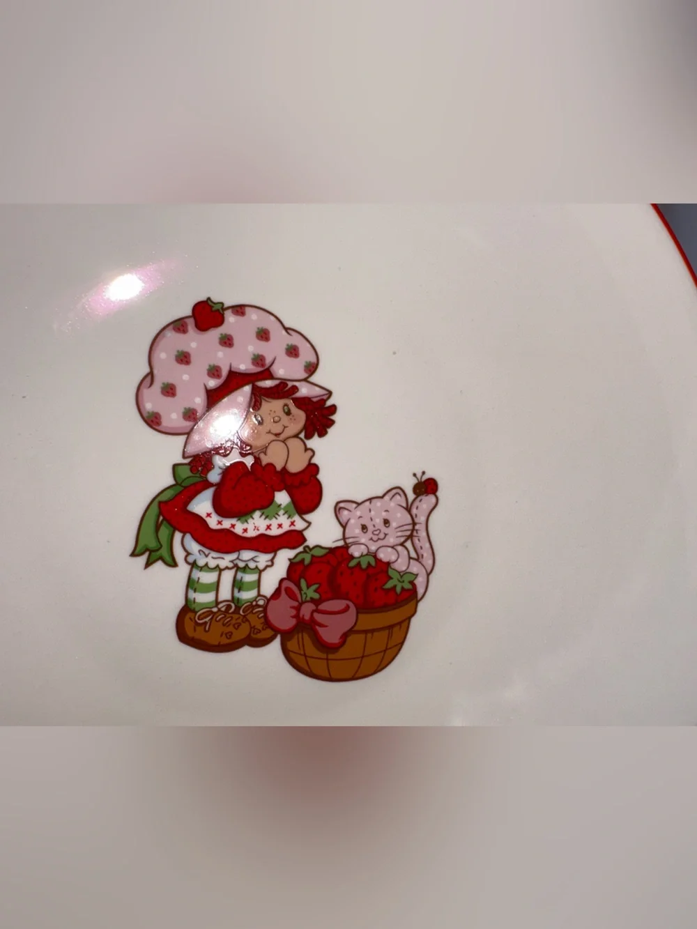 NWT - Strawberry Shortcake 9” Ceramic Pasta Bowl